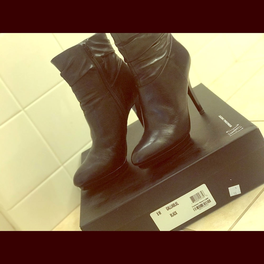 INC Gallia Blak boot